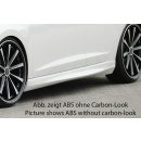 Rieger Seitenschweller  Carbon Look für VW Golf 7 GTI 3-türer BJ. 04.13-