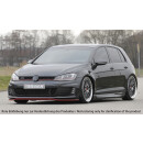 Rieger Spoilerschwert nur für GTI / GTD  mit ABE für VW Golf 7 GTI 5-türer BJ. 04.13-12.16 (bis Facelift)