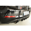 Rieger Heckeinsatz  aus ABS für VW Golf 7 GTI 5-türer BJ. 02.17- (ab Facelift)