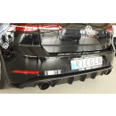 Rieger Heckeinsatz  aus ABS für VW Golf 7 GTI 5-türer BJ. 02.17- (ab Facelift)
