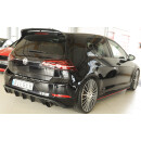Rieger Heckeinsatz  aus ABS für VW Golf 7 GTI 5-türer BJ. 02.17- (ab Facelift)