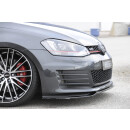 Rieger Spoilerschwert nur für GTI / GTD  Schwarz Glanz für VW Golf 7 GTI 5-türer BJ. 04.13-12.16 (bis Facelift)