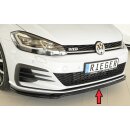 Rieger Spoilerschwert nur für GTI / GTD / GTE  Schwarz Glanz für VW Golf 7 GTI 5-türer BJ. 02.17- (ab Facelift)