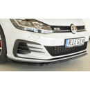 Rieger Spoilerschwert nur für GTI / GTD / GTE  Schwarz Glanz für VW Golf 7 GTI 5-türer BJ. 02.17- (ab Facelift)