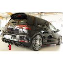 Rieger Heckeinsatz  Schwarz Glanz für VW Golf 7 GTI 5-türer BJ. 02.17- (ab Facelift)