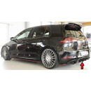 Rieger Heckeinsatz  Schwarz Glanz für VW Golf 7 GTI 5-türer BJ. 02.17- (ab Facelift)