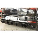Rieger Heckeinsatz  Carbon Look für VW Golf 7 GTI...