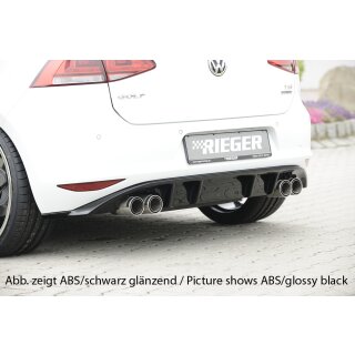 Rieger Heckeinsatz   für VW Golf 7 GTI Clubsport 3-türer BJ. 02.16-