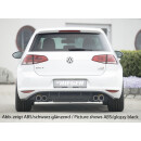 Rieger Heckeinsatz   für VW Golf 7 GTI Clubsport 3-türer BJ. 02.16-