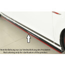 Rieger Seitenschwelleransatz  aus ABS für VW Golf 7 GTI Clubsport 5-türer BJ. 02.16-