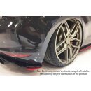 Rieger Heckschürzenansatz seitlich rechts  aus ABS für VW Golf 7 GTI Clubsport 5-türer BJ. 02.16-