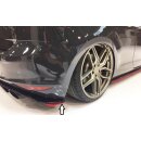 Rieger Heckschürzenansatz seitlich rechts  aus ABS für VW Golf 7 GTI Clubsport 5-türer BJ. 02.16-