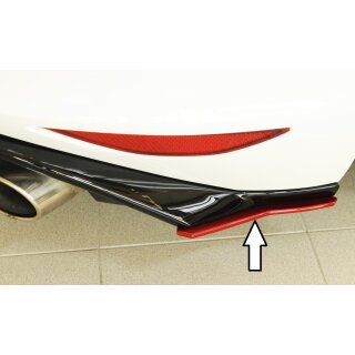 Rieger Heckschürzenansatz seitlich links  aus ABS für VW Golf 7 GTI Clubsport 5-türer BJ. 02.16-