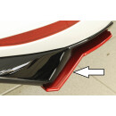 Rieger Heckschürzenansatz seitlich rechts  aus ABS für VW Golf 7 GTI Clubsport 5-türer BJ. 02.16-