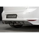Rieger Heckeinsatz für VW Golf 7 R 5-tür. + Passt bei Golf 7 R nur in Verbindung mit Sportauspuffanlage (00322412).
Nicht für Variant.