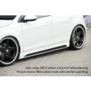 Rieger Seitenschweller  Carbon Look für VW Golf 7 R...
