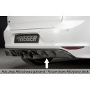 Rieger Heckeinsatz für VW Golf 7 R 5-tür. +...