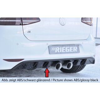 Rieger Heckeinsatz   für VW Golf 7 R 5-türer BJ. 12.13-12.16 (bis Facelift)