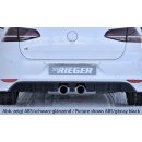 Rieger Heckeinsatz   für VW Golf 7 R 5-türer BJ. 12.13-12.16 (bis Facelift)
