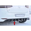 Rieger Heckeinsatz  aus ABS für VW Golf 7 R...