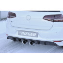 Rieger Heckeinsatz  aus ABS für VW Golf 7 R 5-türer BJ. 12.13-12.16 (bis Facelift)
