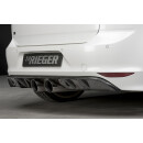 Rieger Heckeinsatz  aus ABS für VW Golf 7 R 5-türer BJ. 12.13-12.16 (bis Facelift)