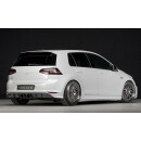 Rieger Heckeinsatz  aus ABS für VW Golf 7 R 5-türer BJ. 12.13-12.16 (bis Facelift)