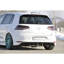 Rieger Heckeinsatz  aus ABS für VW Golf 7 R 5-türer BJ. 12.13-12.16 (bis Facelift)