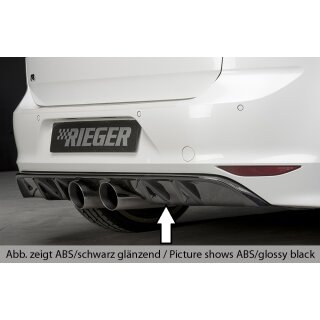 Rieger Heckeinsatz   für VW Golf 7 R 5-türer BJ. 12.13-12.16 (bis Facelift)