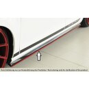 Rieger Seitenschwelleransatz  aus ABS für VW Golf 7 R-Line 5-türer BJ. 02.17- (ab Facelift)