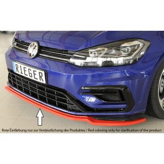 Rieger Spoilerschwert nur für R / R-Line  mit ABE für VW Golf 7 R-Line 5-türer BJ. 02.17- (ab Facelift)