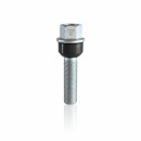 1x Radschraube M14 x 1,5 L53 Kugel R14 2 Teilig für...