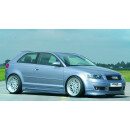 Rieger Spoilerlippe für Audi A3 8P 3-tür. + Nur für Fzg. ohne serienmäßigen Single-Frame-Grill.