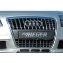 Rieger Kennzeichenauflage aus ABS/Carbon-Look für Audi TT 8N Roadster +