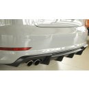 Rieger Diffusor Für A3 8V Limo Cabrio VFL S-Line Schwarz Matt ESD Doppel Links