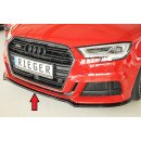 Rieger Spoilerschwert für Audi A3 S3 8V 5-tür. Limousine 8VS + Nicht für 3-tür. (Schrägheck 8V1), 5-tür. (Sportback 8VA) !

ABE gültig bis 250 km/h  V-max.