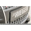 Rieger Kennzeichenauflage aus ABS/Carbon-Look für Audi A4 8H Cabrio +