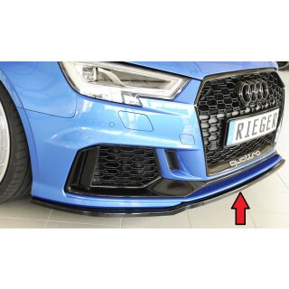 Rieger Spoilerschwert für Audi RS3 8V 5-tür. Sportback 8VA / 8VF + ABE gültig bis 280 km/h  V-max.