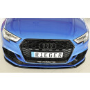Rieger Spoilerschwert für Audi RS3 8V 5-tür. Sportback 8VA / 8VF + ABE gültig bis 280 km/h  V-max.