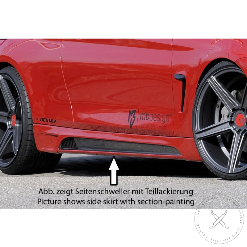 Rieger Seitenschweller für BMW 4er F33 3C Cabrio + - Finest Car