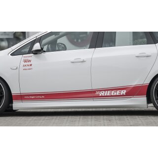 Rieger Seitenschweller für Opel Astra J Stufenheck +