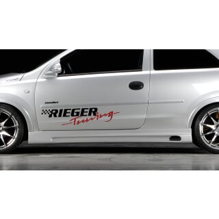 Rieger Seitenschweller für Opel Corsa C 3-tür. + Nicht für 5-türer.