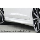 Rieger Seitenschweller für Seat Leon FR 5F 3-tür. SC + Passt auch bei Ausstattungsvariante:  Reference  u.  Style .