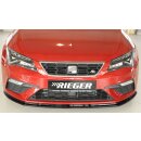 Rieger Spoilerschwert für Seat Leon FR 5F 5-tür. ST/Kombi + ABE gültig bis 250 km/h  V-max.