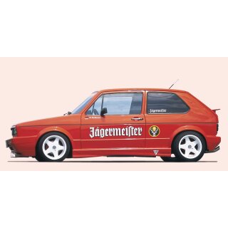 Rieger Seitenschweller ohne Radlaufaussparung für VW Golf 1 Cabrio +