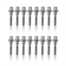 Radschraube M12x1,25 x L50 SW17 für Flachbund für Peugeot Opel Citroen Alufelge