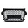 Zubehör Grill für Audi A1 8X FL Wabengitter Grill PDC Schwarz