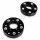 50mm 2x25mm SCC Spurverbreiterung Distanzscheiben Schwarz Porsche Macan 5x112 66,5