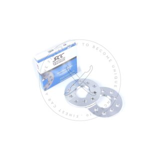 20mm 2x10mm SCC Spurverbreiterung Distanzscheiben für BMW 5x120 72,6mm einfach
