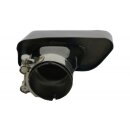 Endrohrblenden Sport Smoke Chrom Look für BMW x5 5er 550i F10 F11 F18